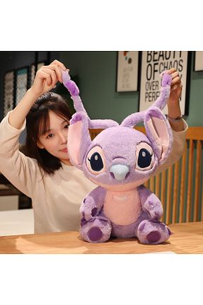 اسباب بازی مخملی بنفش بچه گانه 25 cm NB market - کد 876611613