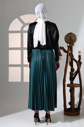 دامن خاکی زنانه بافتنی Moda Şalcım - کد 876484726