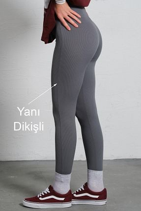 ساق شلواری طوسی زنانه بافت Domoda - کد 876510719