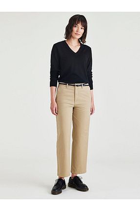 شلوار سفید زنانه پلی استر Dockers - کد 786378226