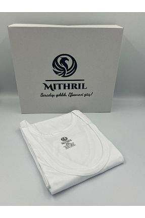 رکابی سفید مردانه بدون آستین Mithril - کد 876538076