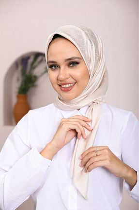 روسری پنبه پلی استر lamella - کد 876582412