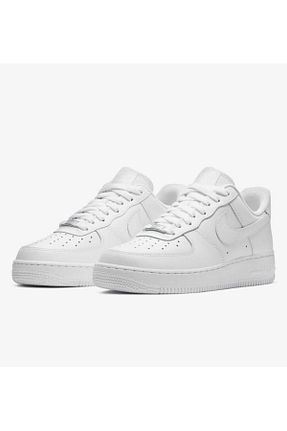 کفش اسنیکر سفید زنانه بند دار Nike - کد 876789705