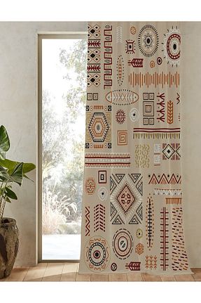 پرده زمینه بنفش جیر GREENDECOR - کد 850374360