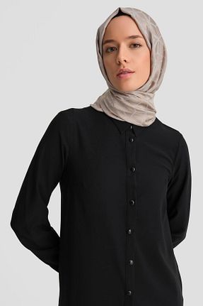 تونیک حجاب مشکی زنانه ویسکون Armine - کد 871255814