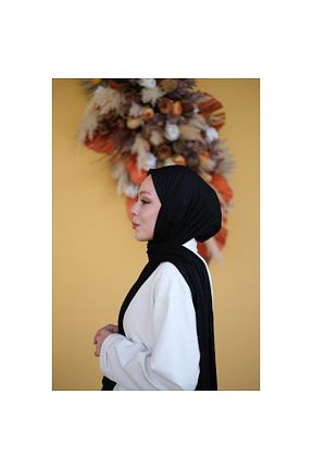 شال مشکی زنانه پنبه ای Zenica - کد 876752377