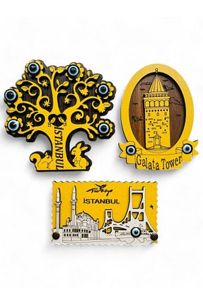 مگنت زرد GALATA GIFT - کد 876747064