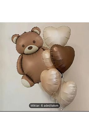 بادکنک قهوه ای Çemrek Süs Parti - کد 876750029