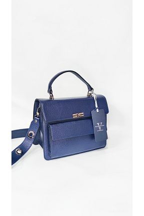 کیف دستی سرمه ای زنانه سایز متوسط valentina victoria - کد 876751702