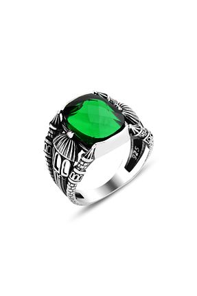 انگشتر نقره مردانه زیرکن Metay Silver - کد 876760921