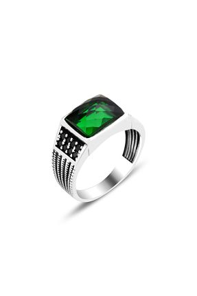 انگشتر نقره مردانه زیرکن Metay Silver - کد 876760930