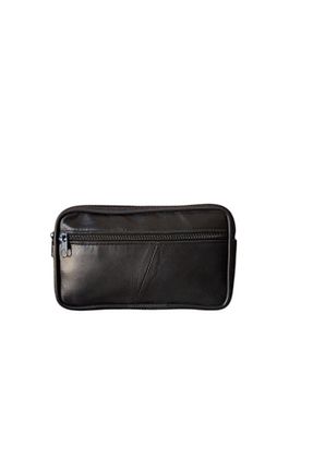 کیف کمری مشکی زنانه چرم خالص MODA - کد 876763522