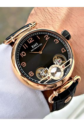 ساعت مچی مشکی مردانه 41-45 میلی متر Romanson - کد 853267663