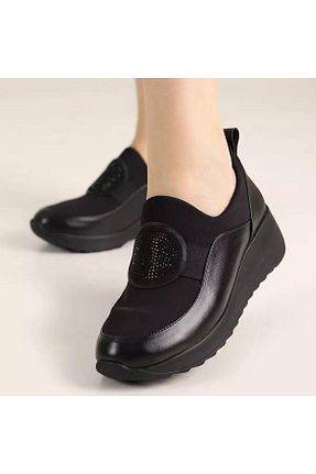 کفش کلاسیک مشکی زنانه چرم مصنوعی MOD10 - کد 796664190