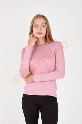 بادی صورتی زنانه پنبه ای emseytrend - کد 876820242