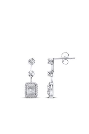 گوشواره الماس سفید 0,21 - 0,50 Ariş - کد 876823726