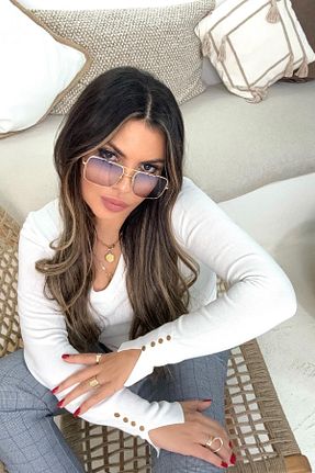 پلیور سفید زنانه ساده Sohotique By P - کد 876829136