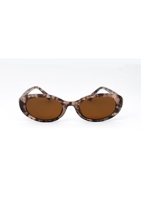 عینک آفتابی قهوه ای زنانه UV400 Toz Vintage - کد 876829551