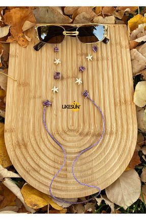 اکسسوری عینک بنفش زنانه LiKESUN - کد 875196000