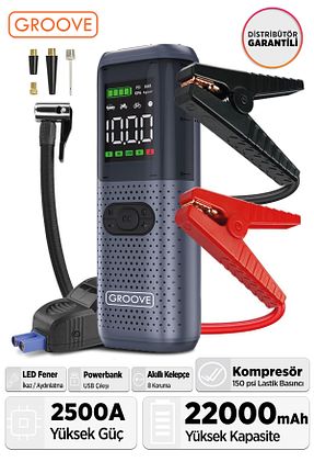 دستگاه شارژ باتری خودرو Groove - کد 875378482