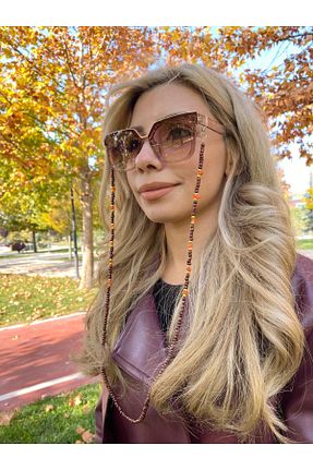 اکسسوری عینک نارنجی زنانه LiKESUN - کد 875195999