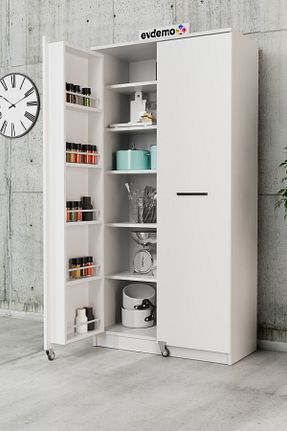کابینت چند منظوره سفید Suntalam Evdemo - کد 876839551