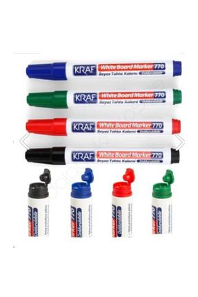 ماژیک وایتبرد و تخته سیاه سفید KRAF - کد 34395319
