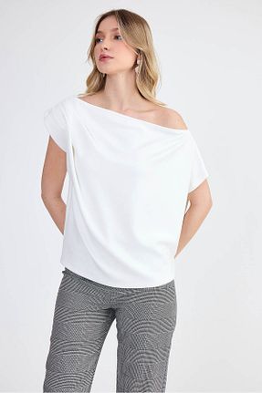 بلوز نباتی زنانه ساده Vitrin - کد 876869461