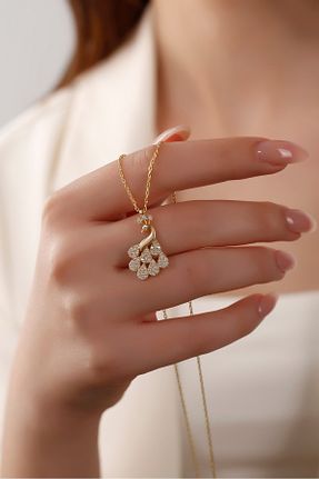 گردنبند نقره سفید زنانه 925 عیار SARIASLAN - کد 826658273