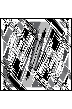 روسری سفید 90 x 90 Valentino Orlandi - کد 876872978
