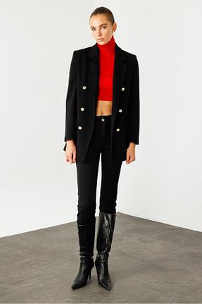 کت مشکی زنانه رگولار Moda İlgi - کد 876878163