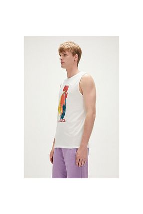 رکابی اسپرت سفید مردانه پارچه Bad Bear - کد 745930597