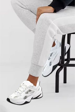 کفش اسنیکر سفید زنانه چرم اصل Nike - کد 871338296