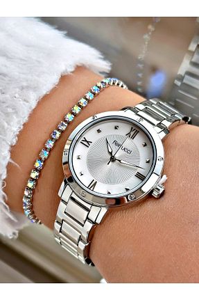 ساعت مچی طوسی زنانه 31-35 میلی متر Ferrucci - کد 876900220
