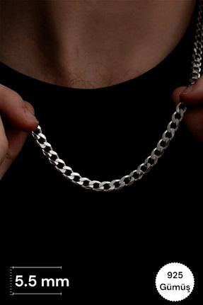 گردنبند نقره طوسی زنانه 925 عیار MODA925 - کد 876927737