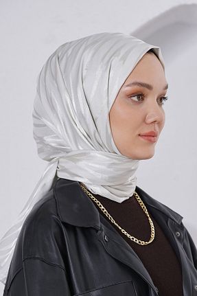 شال طوسی زنانه پنبه ای Loryan - کد 876928377