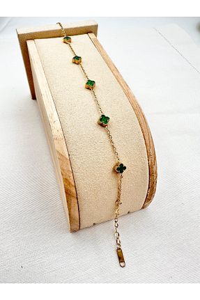 دستبند استیل (فولاد) سبز استیل (فولاد) Jerie - کد 876928986