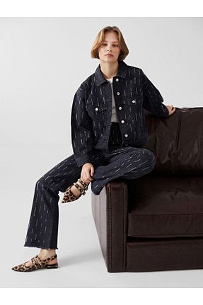 لباس مشکی زنانه بلند LC Waikiki - کد 891408281