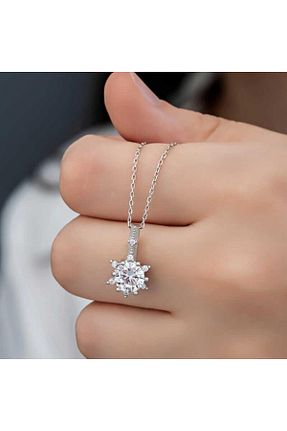 گردنبند نقره رنگی زنانه 925 عیار Ceyjewelry - کد 877038984