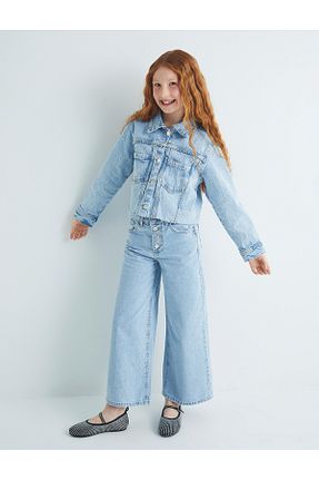 شلوار جین آبی بچه گانه پاچه تنگ Koton - کد 786916728