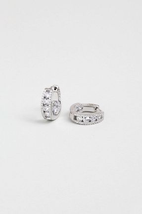 گوشواره نقره سفید زنانه 925 عیار So Chic - کد 877008692