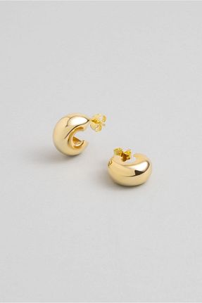 گوشواره نقره زرد زنانه 925 عیار So Chic - کد 877008483