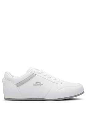 کفش اسنیکر سفید مردانه بند دار Slazenger - کد 877012280