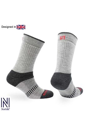 جوراب طوسی زنانه پشمی Norfolk - کد 759528661