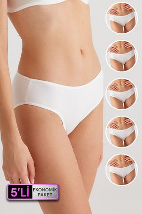 شورت سفید زنانه پنبه ای Pierre Cardin - کد 874040