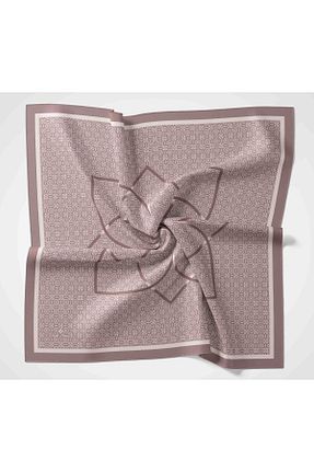 روسری طوسی پلی استر Silk Home - کد 860200159