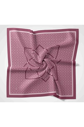 روسری بنفش پلی استر Silk Home - کد 860200466
