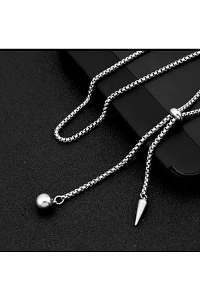 گردنبند استیل ( فولاد ) مشکی مردانه استیل (فولاد) Jorg Zenn - کد 248142948