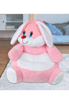 اسباب بازی مخملی صورتی بچه گانه 30 cm Pandamkee - کد 243774727