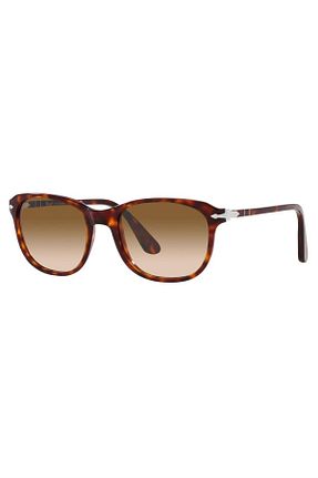 عینک آفتابی قهوه ای مردانه UV400 Persol - کد 775357434
